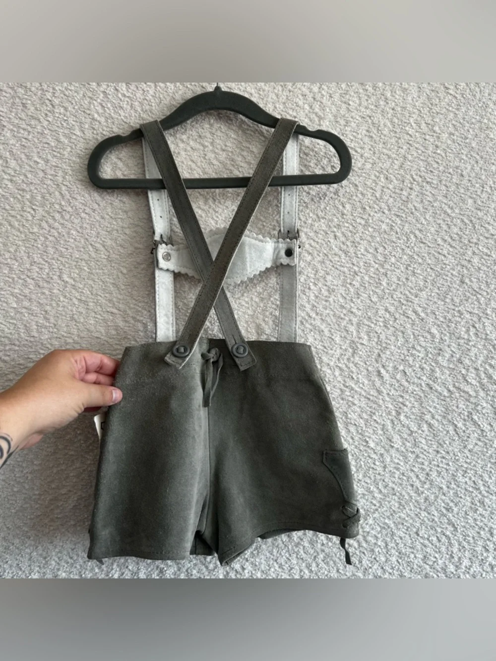 Karl Klüber NWT Infant Authentic Vintage German Lederhosen Size‎ 6-9 Months
